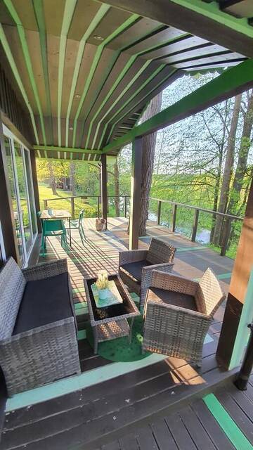 Фото номера Дом с 1 спальней Дома для отпуска VIP Green House of Hope for 2 г. Leliūnai 8