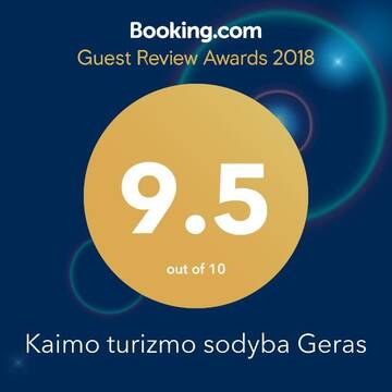 Фото номера Дом с 4 спальнями Загородные дома Kaimo turizmo sodyba Geras г. Leliūnai 81